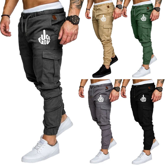 Men's Casual Pant Sport Joggers Hip Hop Mens Fashion Jogging Fitness Trousers Sweatpants Gym Sports Pant