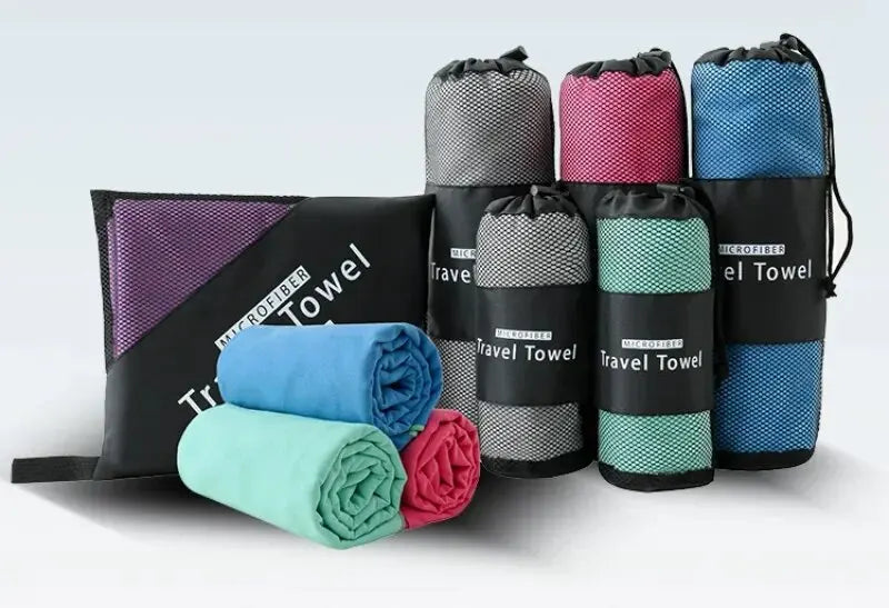 Quick-Drying Sports Towel 40x80CM Swimming Gym Fitness Camping Running Beach Washcloth Towels