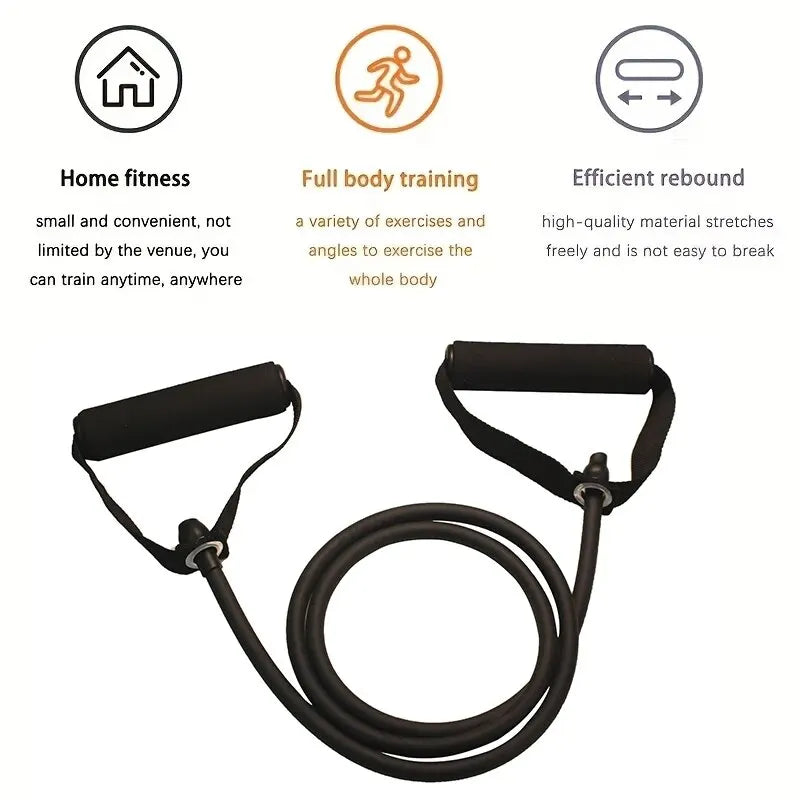 Exercise Bands, Workout Bands With Handles For Men Women, Strength Training Equipment At Home