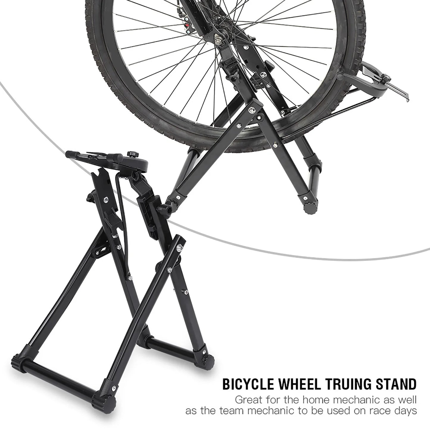 Bike Bicycle Wheel Truing Stand Maintenance Cycling Accessory Parts