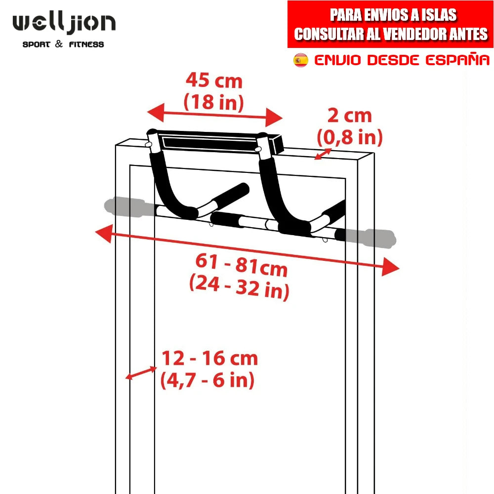 Pull Up bar for door, Gym, Pull Up, Grip Pull, Iron, multifunction, home Fitness, push-Up, free shipping